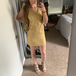 Never worn gold Lily Pulitzer dress